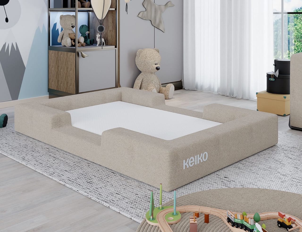 Caminha Keiko Ninho Casal para co-sleeping